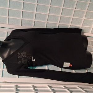 G-Star BlackGraphic V-Neck Long Sleeve  Tee 6589